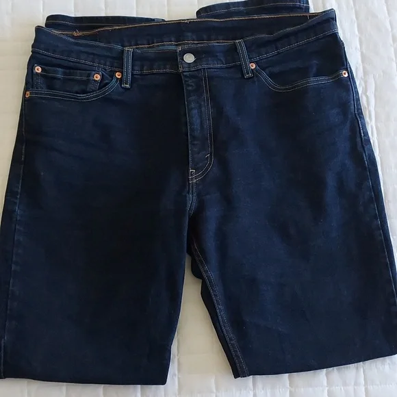 NWOT Levi's Mens 511 Red Tab Indigo Straight Denim Stretch Jeans Size 38W X 32L - Picture 3 of 17